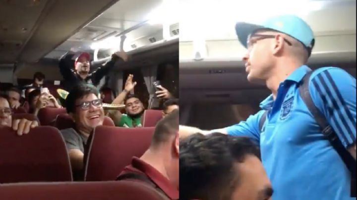 (VIDEO) Previo al México vs. Argentina, aficionados mexicanos usan las islas Maldivas como burla