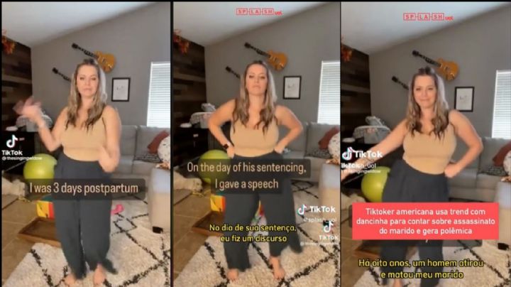 De no creerse: Mujer baila en TikTok mientras narra el fallecimiento de su esposo; lo balearon