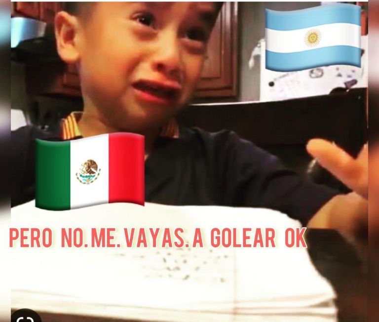 Memes México vs Argentina 