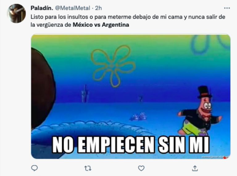 Memes México vs Argentina 