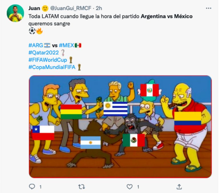 Memes México vs Argentina 