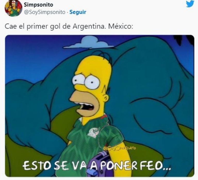 Meme México vs Argentina