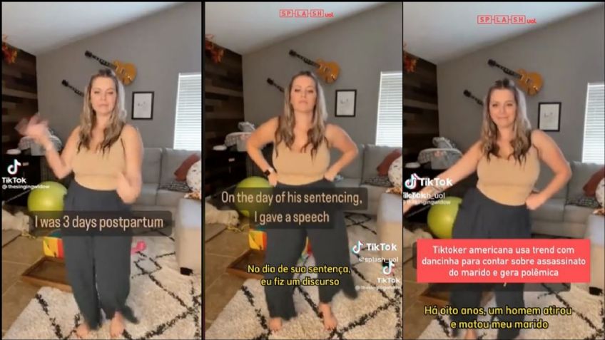 De no creerse: Mujer baila en TikTok mientras narra el fallecimiento de su esposo; lo balearon