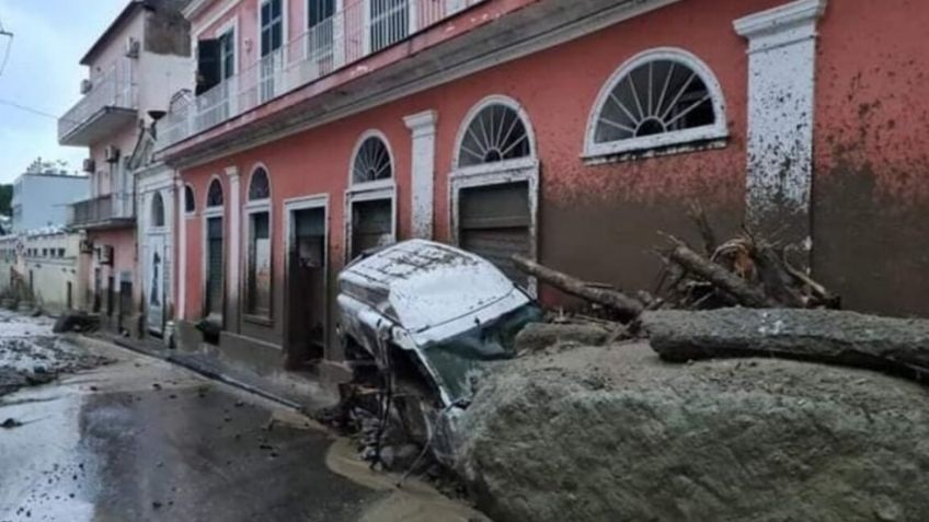 Tragedia en Italia: Mueren 8 personas tras registrase un deslizamiento de tierra