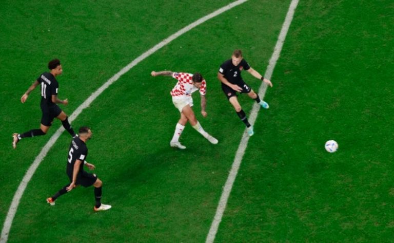 Segundo gol de Croacia. Foto: Internet