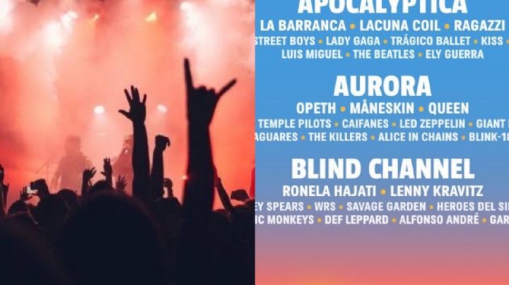 No te quedes atrás: Así puedes 'armar' el cartel del festival de tus sueños que ya es viral