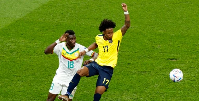 Ecuador y Senegal se debatieron por el pase a Octavos de Final. Foto: Internet