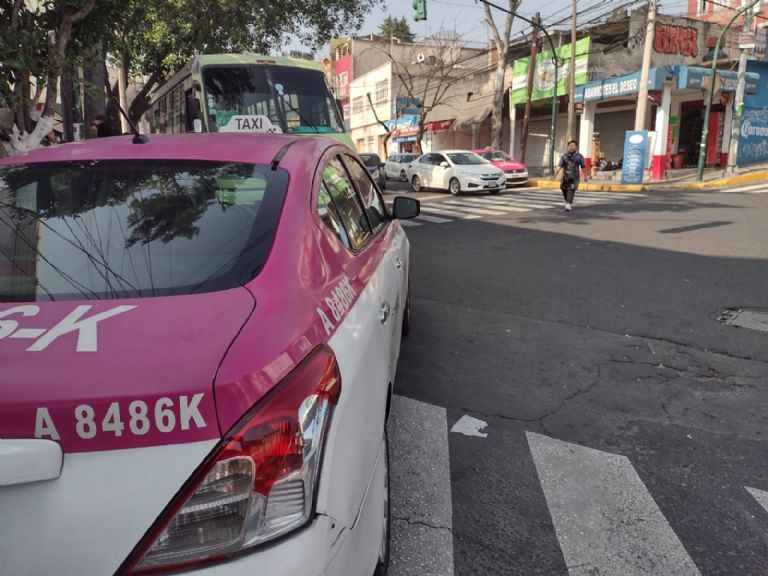 Taxi en la Ciudad de México