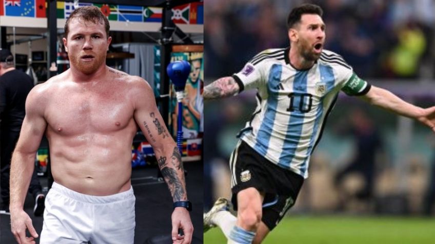 ¡Se acabó la polémica! 'Canelo' Álvarez se disculpa con Lionel Messi y las redes explotan