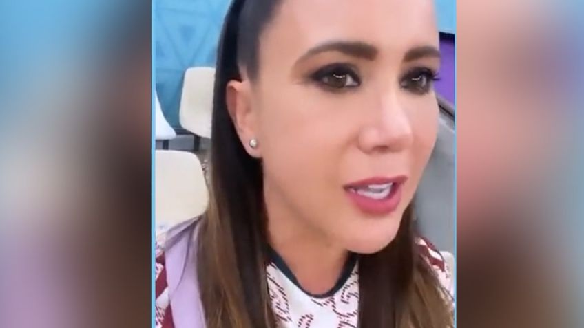Al borde de las lágrimas, Mariazel narra la eliminación de la Selección Mexicana del mundial de Qatar