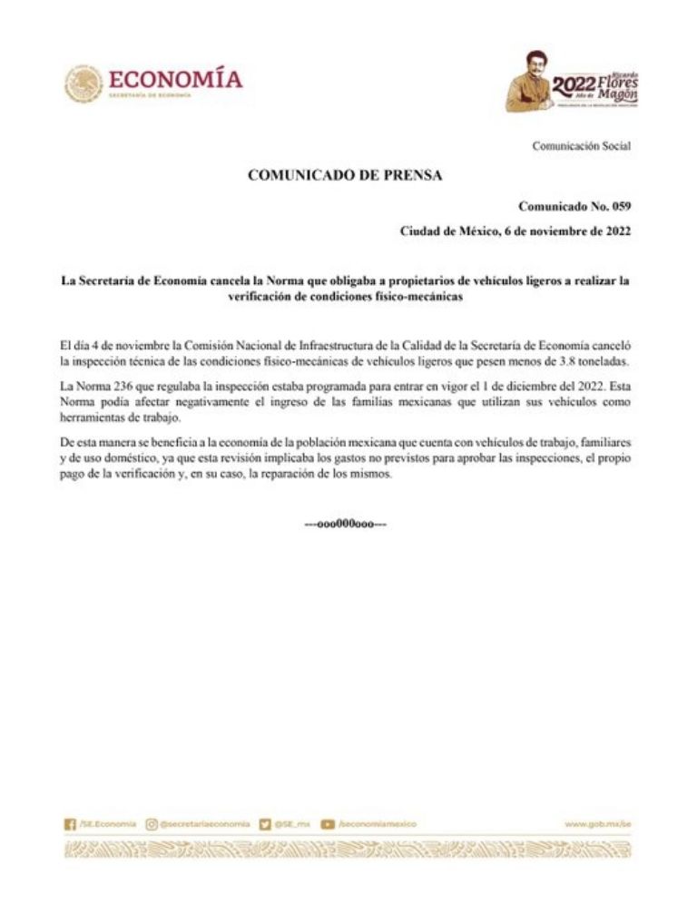 Secretaría de Economía 