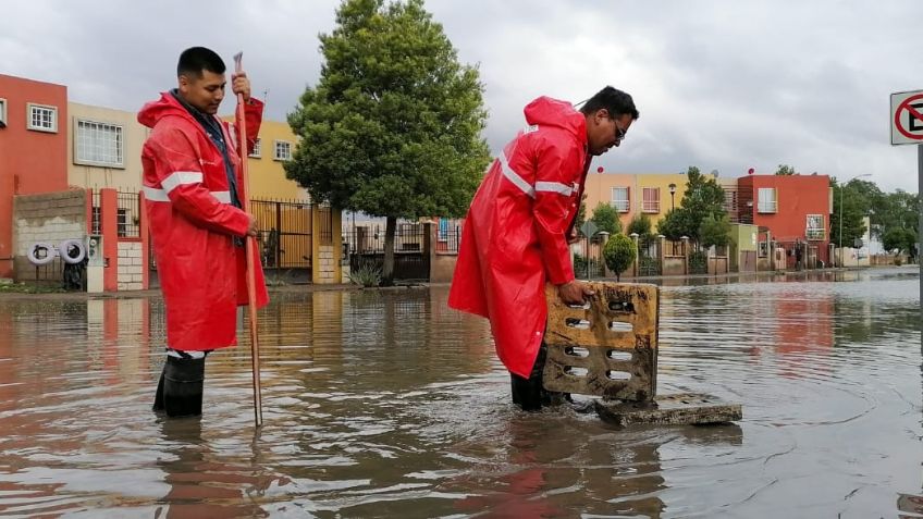 Atención de más de 200 encharcamientos e inundaciones en el Estado de México
