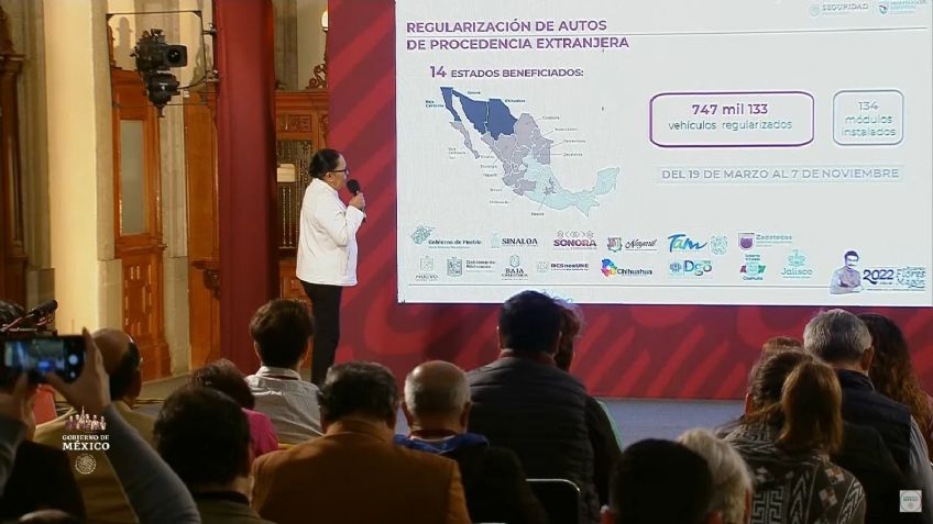 SSPC: Baja California, Chihuahua y Sonora, los estados con mayor regularización de autos 'chocolate'
