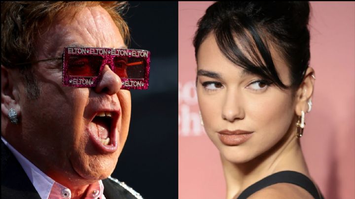 Conmoción en la música: Elton John no se guarda nada y le manda tremendo mensaje a Dua Lipa