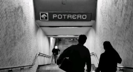 Rescatan a mujer que intentó quitarse la vida en metro Potrero de la Línea 3