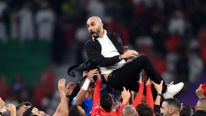 Walid Regragui, técnico de Marruecos: "Estamos aquí para ganar el Mundial"