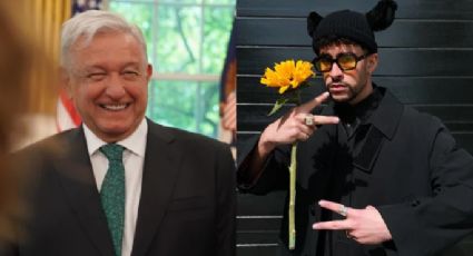 AMLO pide a Bad Bunny que dé concierto en el Zócalo CDMX tras caos en el Azteca