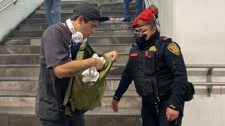 Pirotecnia en el Metro 