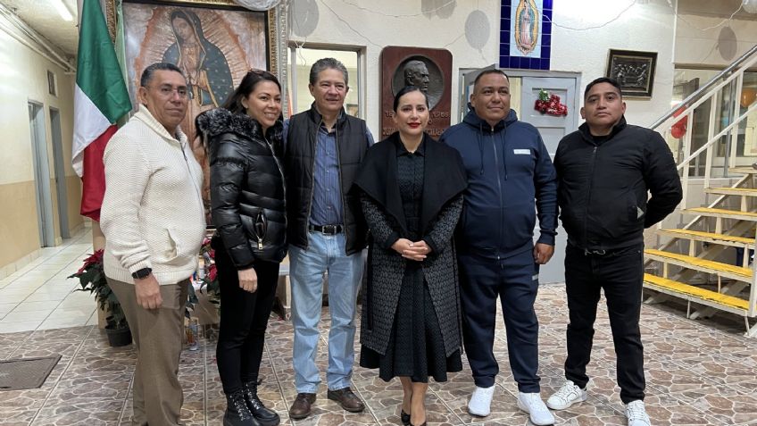 Sandra Cuevas viaja a Tijuana y anuncia construcción de Casa Migrante en la Cuauhtémoc
