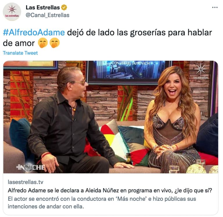 Twitter @Canal_Estrellas