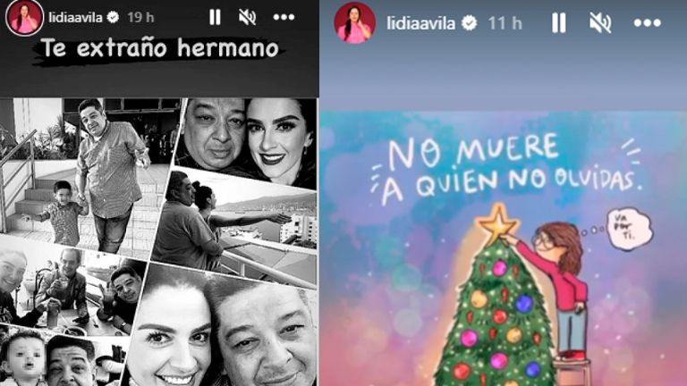 Lidia recordó a su fallecido hermano