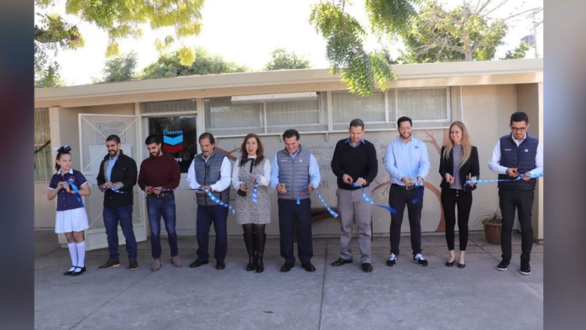 Chevron entrega laboratorio de cómputo en la primaria Rafael Ramírez C. en Ciudad Obregón