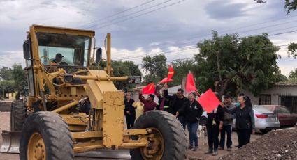 Ciudad Obregón: Dan banderazo a repavimentación de la calle Cuauhtémoc en la colonia Benito Juárez