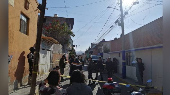 Con metralleta en mano, solitario sicario da muerte a un hombre en Hidalgo