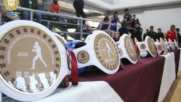 ¡Hay tiro! Organizan torneo de Box entre reos de penales en la Ciudad de México