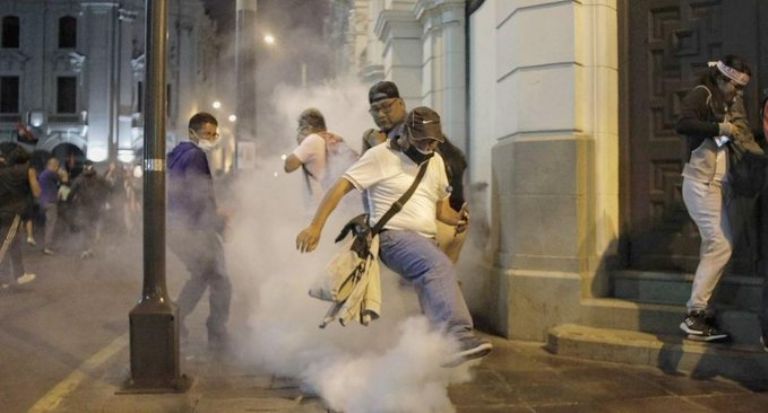 Protestas en Perú 