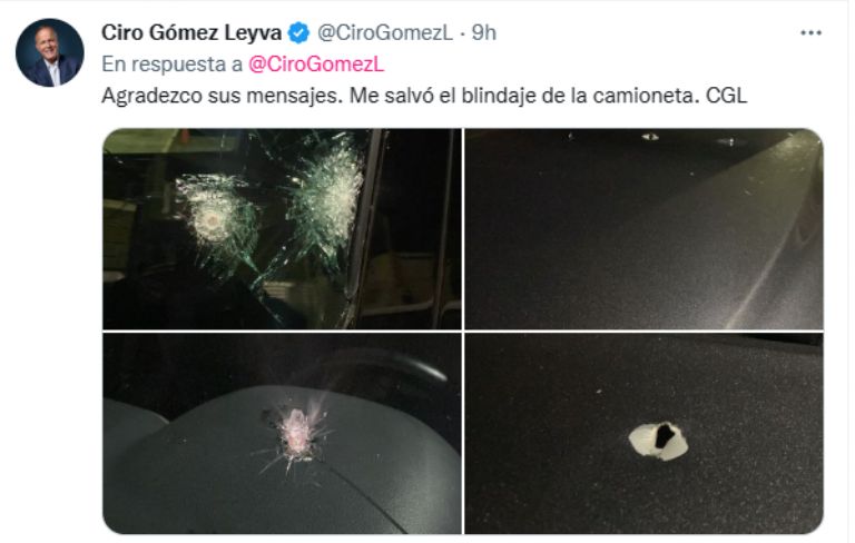 Ciro Gómez Leyva denunció una agresión armada en su contra. Foto: Twitter