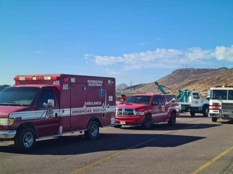 Confirman una muerta en siniestro de Puente Douglas, Sonora. Foto: Facebook