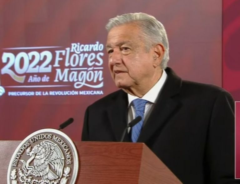 En la imagen, el presidente AMLO en su tradicional conferencia de prensa. Foto: Twitter