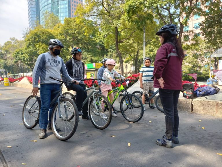 Paseo en Bici en la CDMX