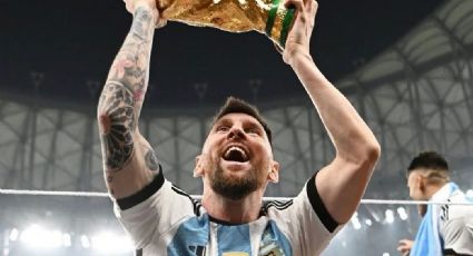 FOTOS: Con un mate en la mano y la copa del mundo en la otra; así despierta Lionel Messi en su casa