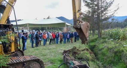 Con proyecto de drenaje benefician a comunidad indígena del Estado de México