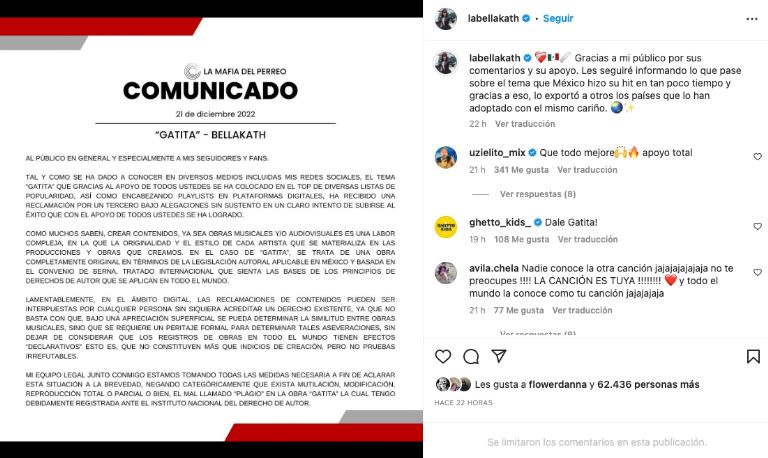 Comunicado Bellakah