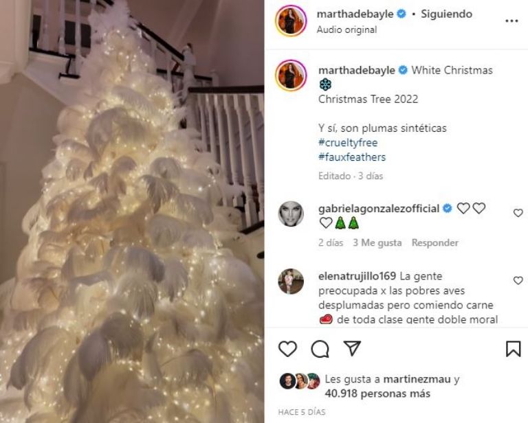 Árbol de Martha Debayle