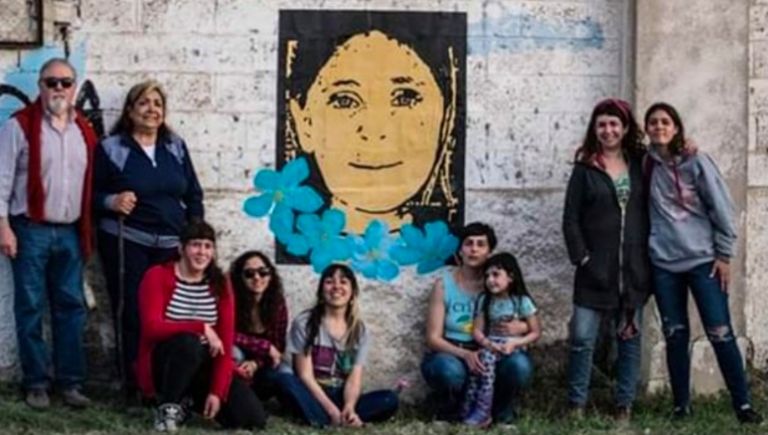 Mural en honor a Nair Mostafá 