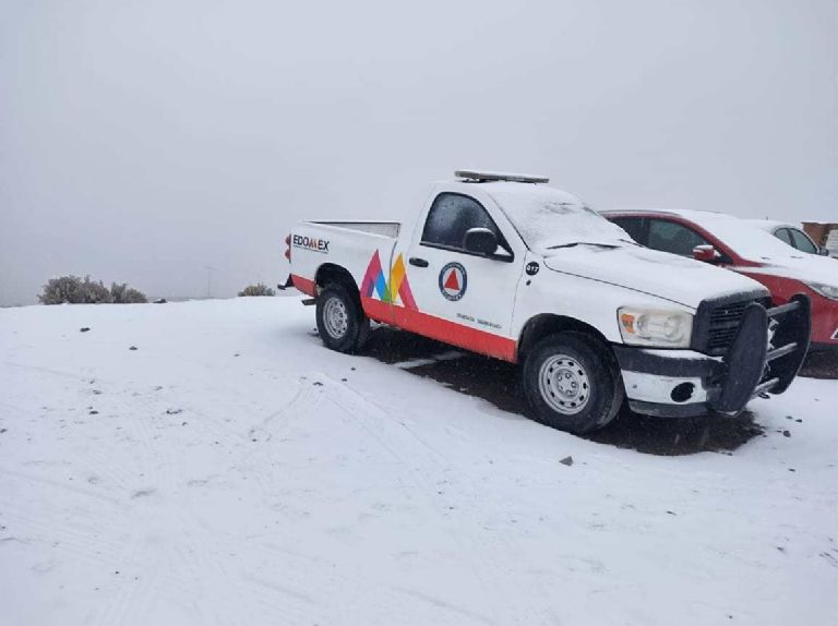 Operativo en el Nevado de Toluca