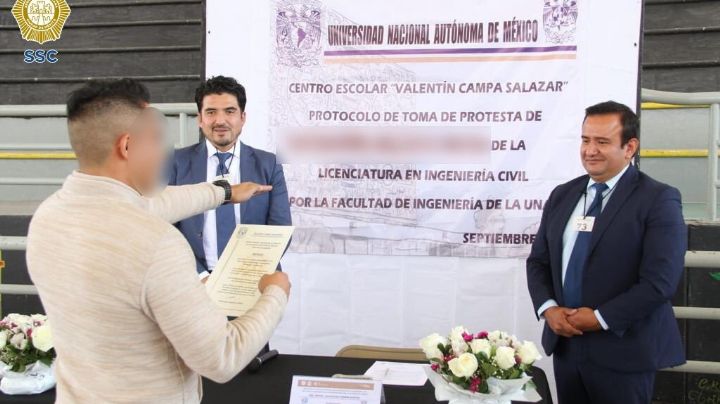 Reclusos de la Ciudad de México obtienen su titulo universitario en la prisión