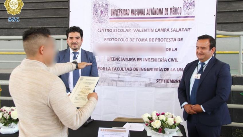 Reclusos de la Ciudad de México obtienen su titulo universitario en la prisión