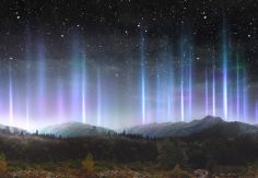 Foto ilustrativa de nota Igual que en las películas: Pilares de luz 'caen' en EU; esta es la explicación de los expertos