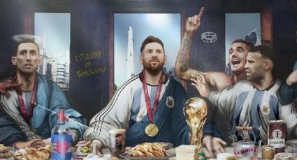De no creer: Selección de Argentina queda inmortalizada en una nueva versión de 'La última cena'