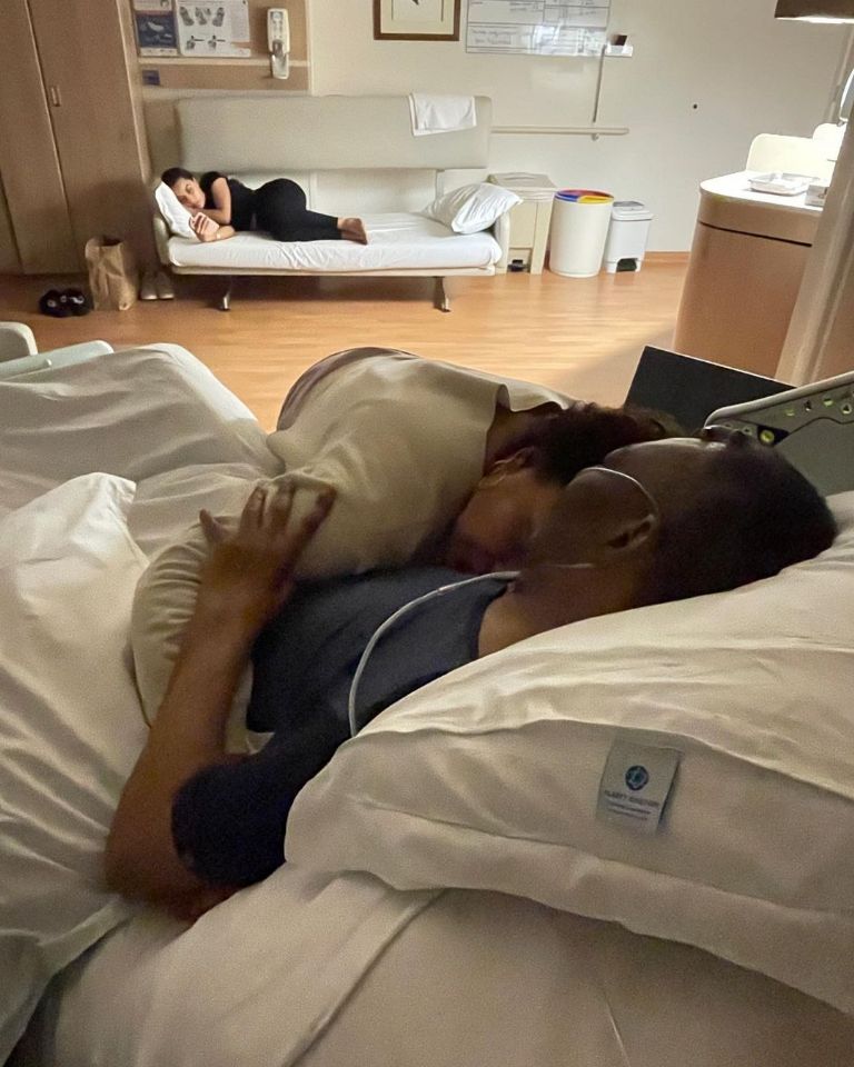 Pelé en el hospital 