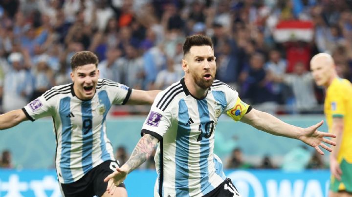 Lionel Messi logra una nueva marca en Mundiales y ya anotó en el Australia vs Argentina