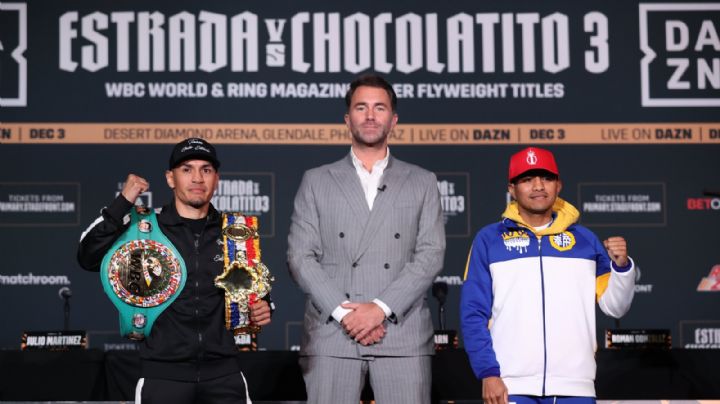 'Gallo' Estrada vs 'Chocolatito' González: El sonorense quiere cerrar trilogía con victoria; hora y dónde ver