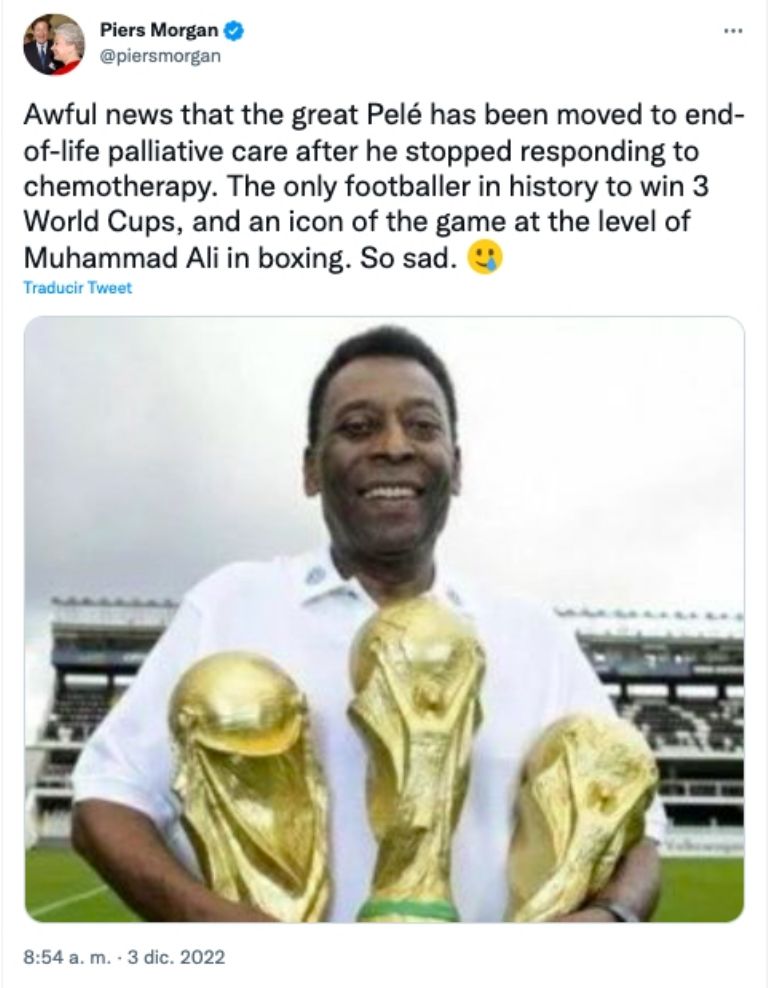 Estado de Salud Pelé