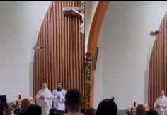 Foto ilustrativa de nota VIDEO: Iglesia lleva el nacimiento del Niño Dios a otro nivel y generan controversia en Internet