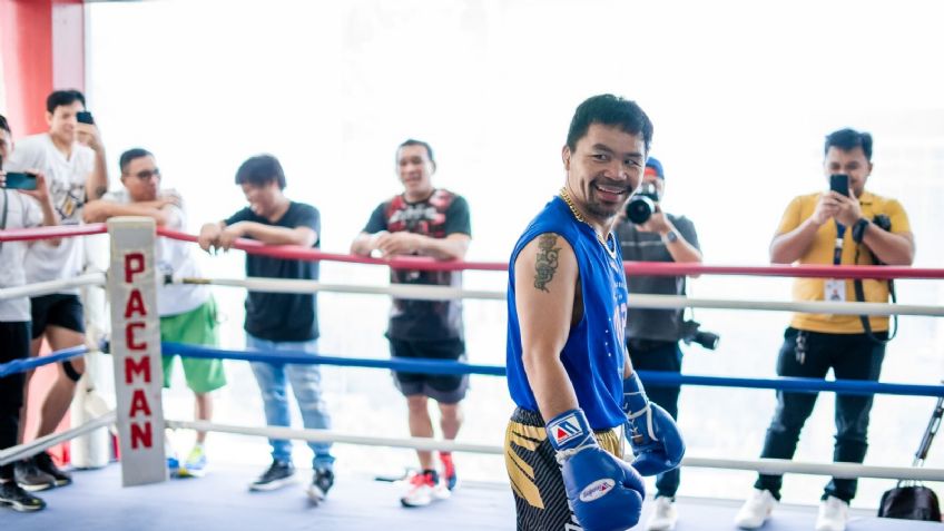 Manny Pacquiao anunció que volverá al ring en 2023; el boxeador de 44 años firmó con Rizin